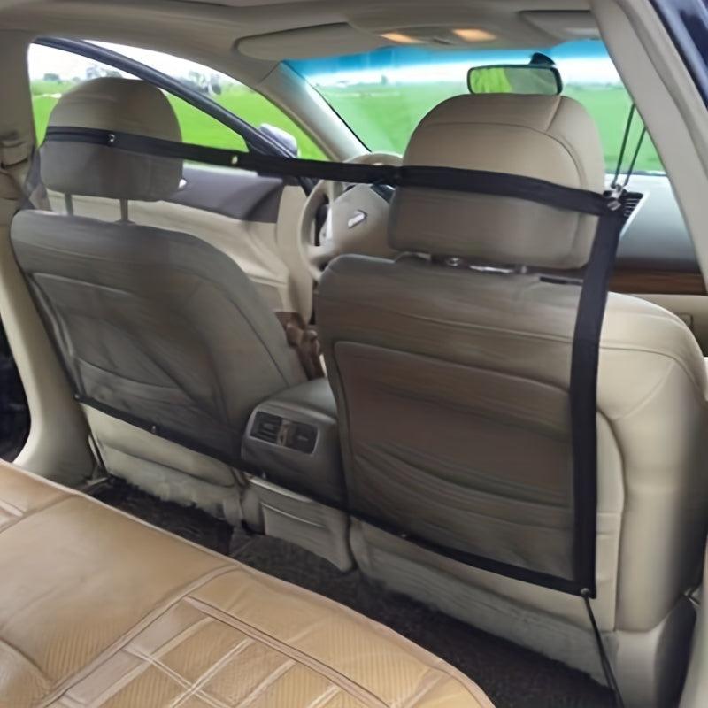 Car Universal Back Seat Dog Pet Barrier Mesh Safety Net Pet Car Fence