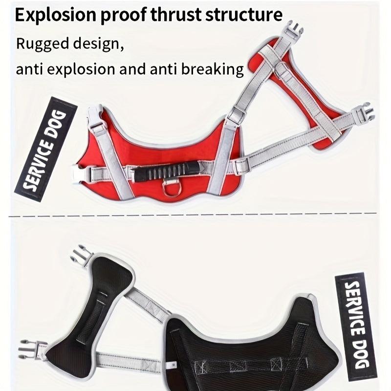 Reflective No Pull Dog Harness Set for Small Medium Puppy Dogs