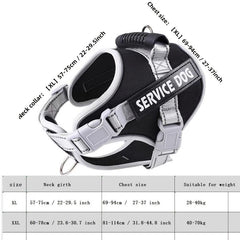 Reflective No Pull Dog Harness Set for Small Medium Puppy Dogs