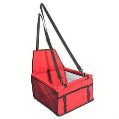 Portable Dog Car Seat - Safe and Cozy Travel for Your Pet