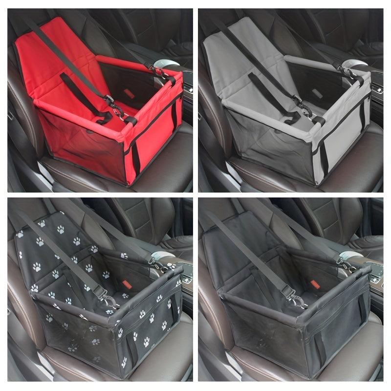 Portable Dog Car Seat - Safe and Cozy Travel for Your Pet