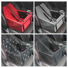 Portable Dog Car Seat - Safe and Cozy Travel for Your Pet