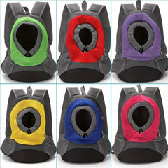 Portable Pet Chest Bag Dog Backpack Breathable Mesh Front Bag For Puppy