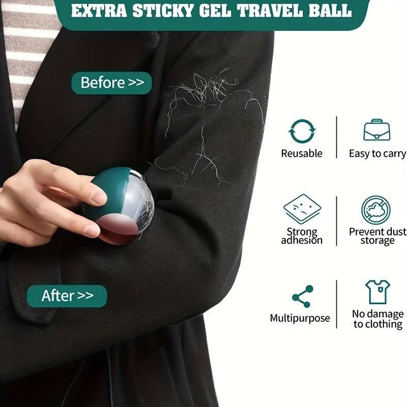 Pet Hair Remover Sticky Roller Ball Washable Reusable Dog Cat Fur Cleaner
