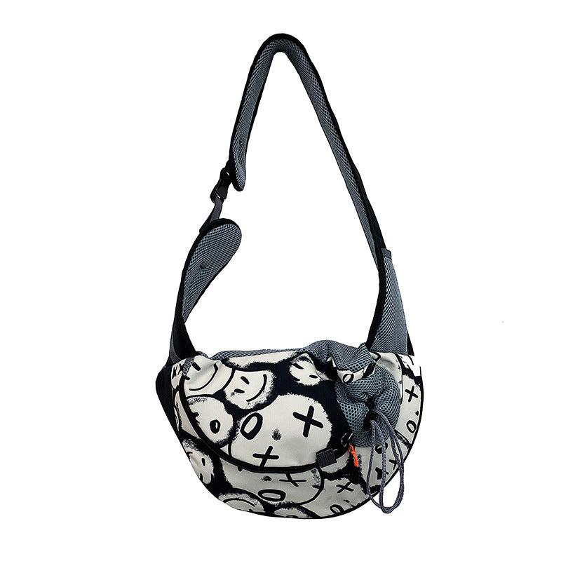 Dog Cat Sling Carrier Breathable Mesh Pet Bag Dog Travel Bag