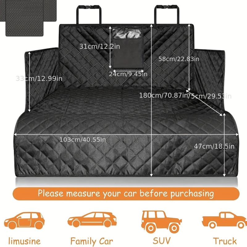 Waterproof Dog Cargo Liner Seat Cover