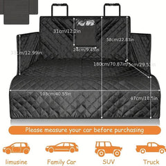 Waterproof Dog Cargo Liner Seat Cover