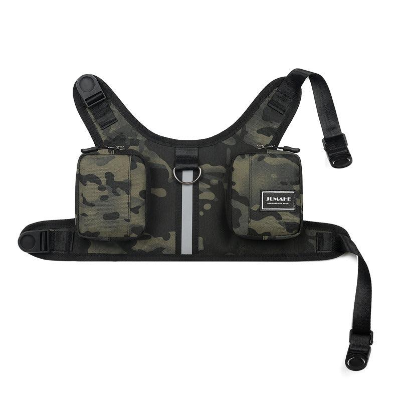Camouflage Dog Self Backpack Portable Pet Vest For Going Out