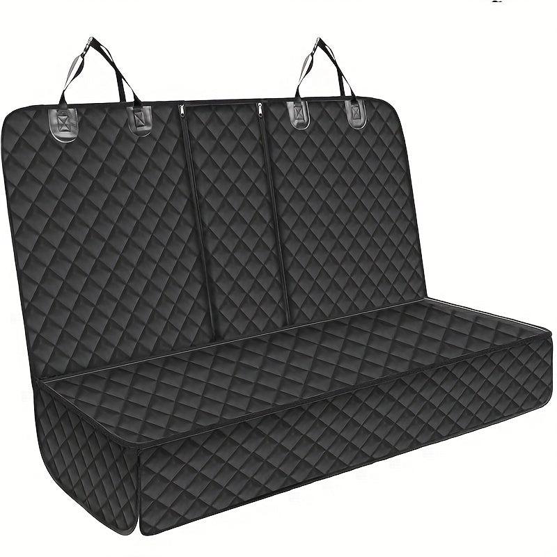 Dog Car Mat Rear Seat Protector Easy Install 600D Oxford Cloth Wear Resistant
