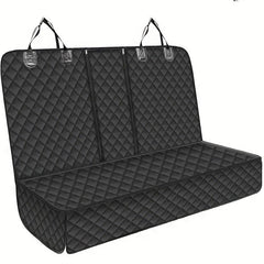 Dog Car Mat Rear Seat Protector Easy Install 600D Oxford Cloth Wear Resistant