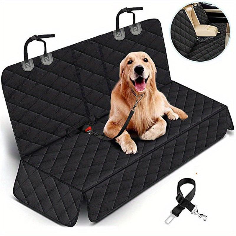 Dog Car Mat Rear Seat Protector Easy Install 600D Oxford Cloth Wear Resistant