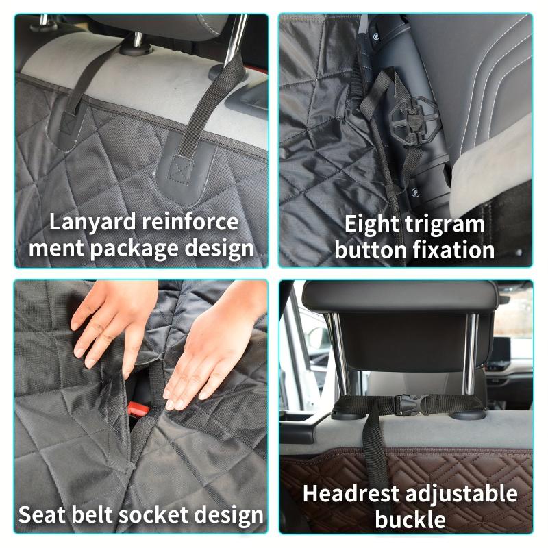 Waterproof Pet Mat for Car Front Seats, Anti-dirty Dog Mat