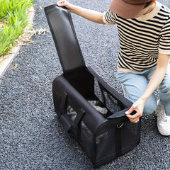 Cat Carrier Portable Bag Breathable Dog Going Out Bag