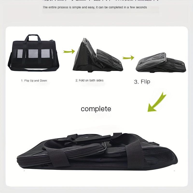 Cat Carrier Portable Bag Breathable Dog Going Out Bag