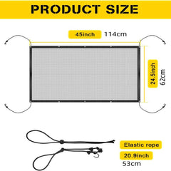 Dog Barrier Visible Car Divider For Dogs Easy To Clean