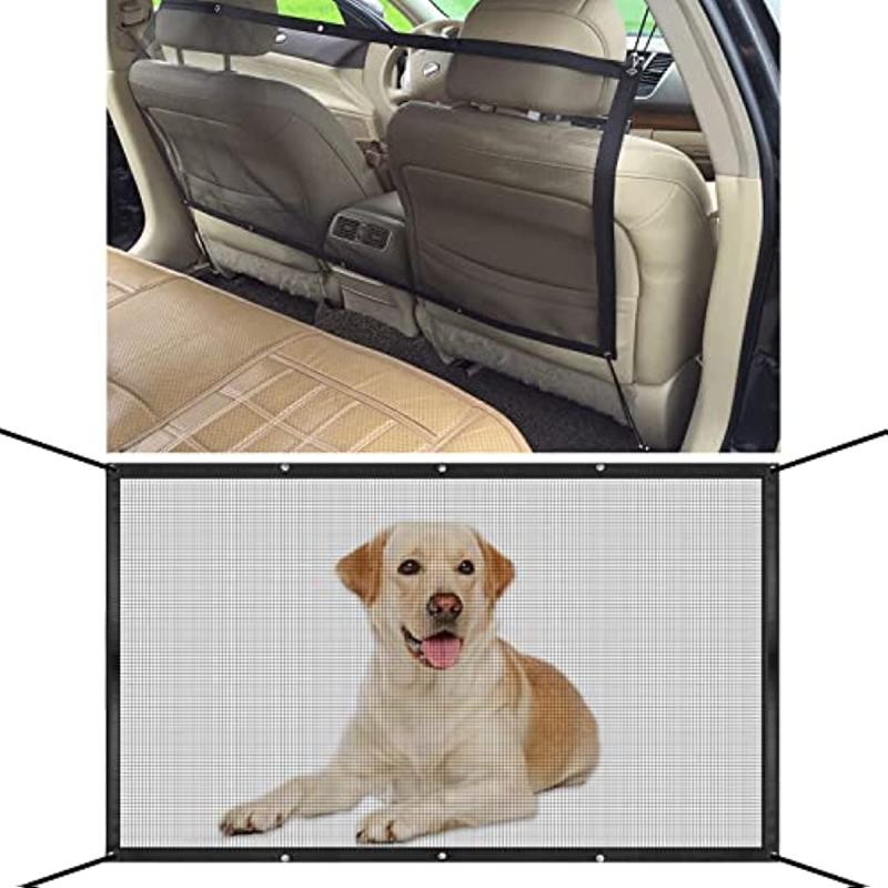 Dog Barrier Visible Car Divider For Dogs Easy To Clean