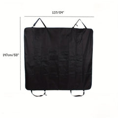 Waterproof Cat Dog Car Seat Cover Protector Pets Seat Covers For Cars SUVs