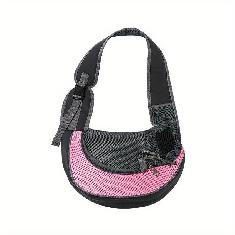 Stylish & Breathable Shoulder Bag for Small Pets