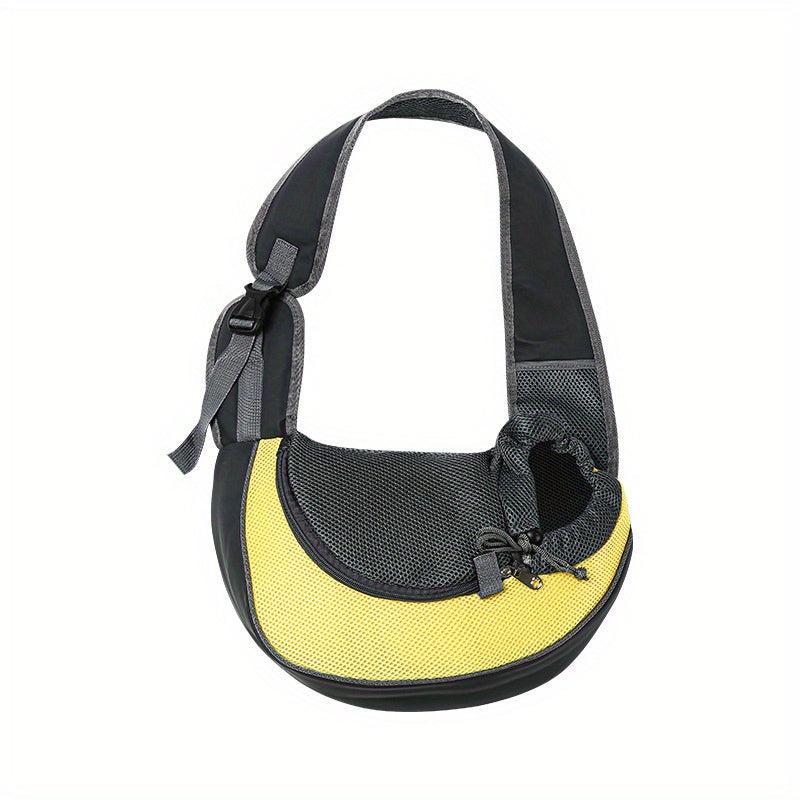 Stylish & Breathable Shoulder Bag for Small Pets