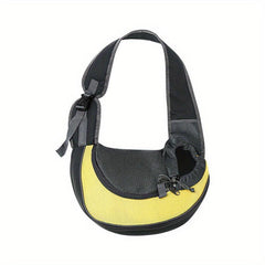 Stylish & Breathable Shoulder Bag for Small Pets