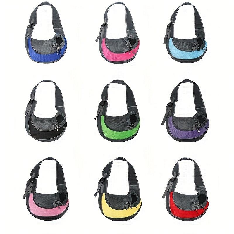 Stylish & Breathable Shoulder Bag for Small Pets