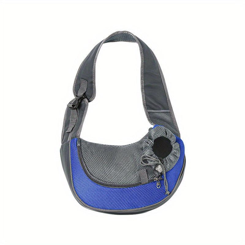 Stylish & Breathable Shoulder Bag for Small Pets