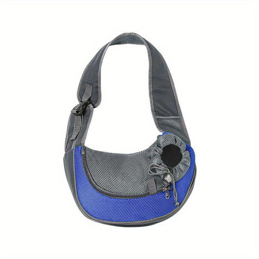 Stylish & Breathable Shoulder Bag for Small Pets