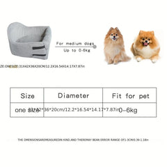 Console Dog Car Seat - Ensure Safety and Comfort for Your Small Dog
