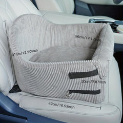Console Dog Car Seat - Ensure Safety and Comfort for Your Small Dog