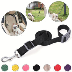 Adjustable Pet Dog Cat Seat Belt Leash Car Leash Pet Supplies