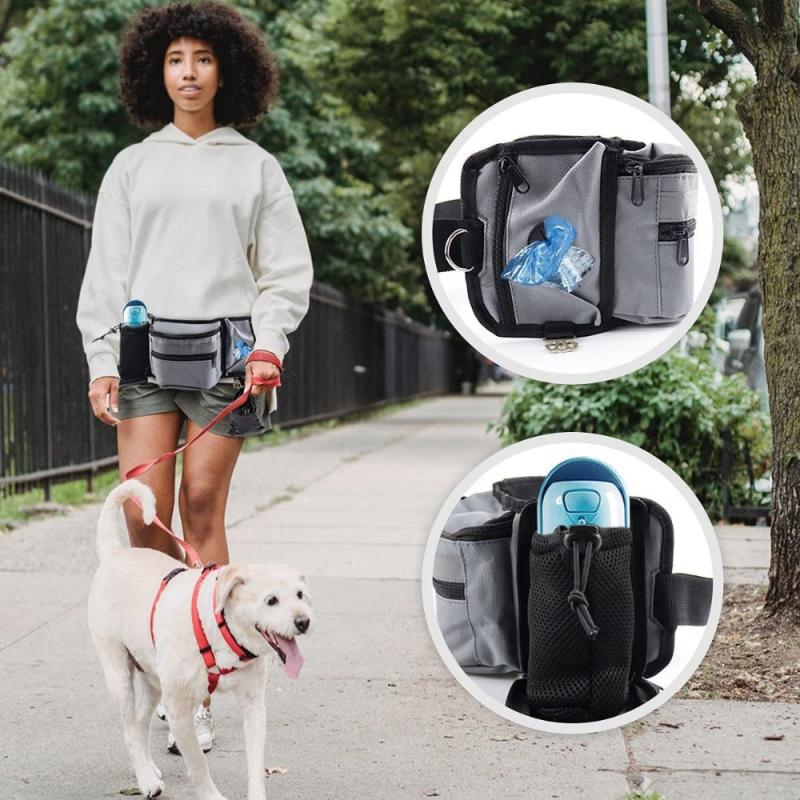 Dog Treat Pouch Waist Bag for Training & Walking