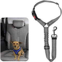 Pet Car Safety Belt Elastic Reflective Dog Seat Belt Dog Traction Rope