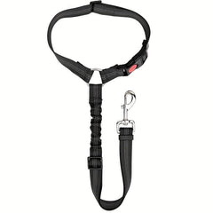 Pet Car Safety Belt Elastic Reflective Dog Seat Belt Dog Traction Rope