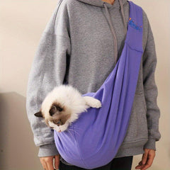 Pet Sling Carrier for Small Dogs and Cats Messenger Bag for Outdoor