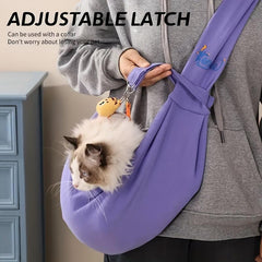 Pet Sling Carrier for Small Dogs and Cats Messenger Bag for Outdoor