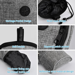 Large Capacity Dog Treat Bag with Adjustable Belt