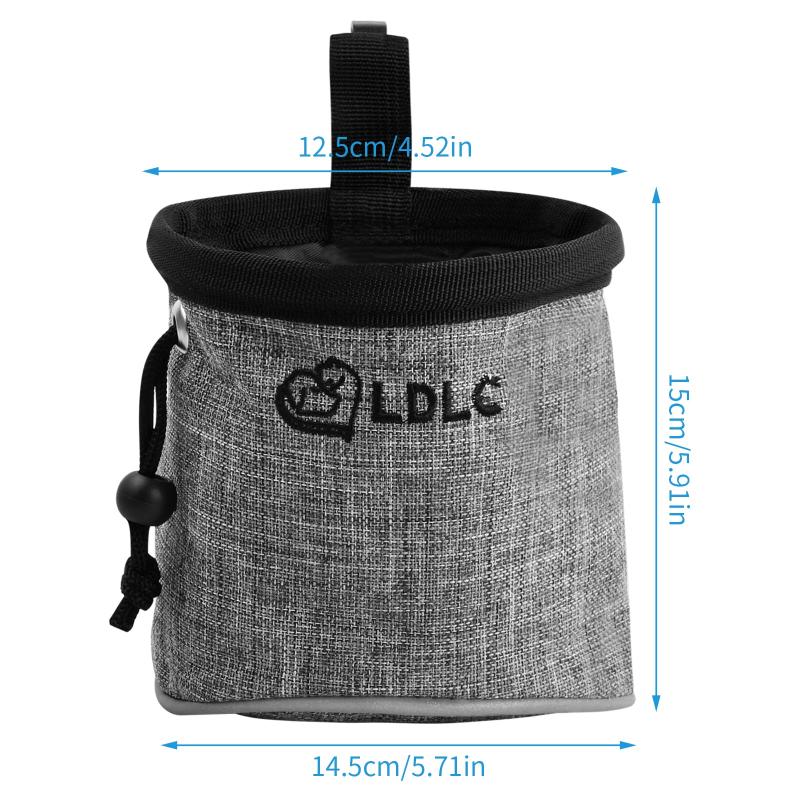 Large Capacity Dog Treat Bag with Adjustable Belt