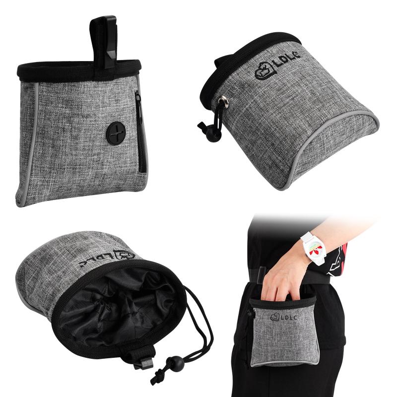 Large Capacity Dog Treat Bag with Adjustable Belt