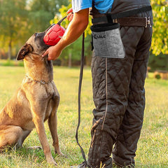 Large Capacity Dog Treat Bag with Adjustable Belt