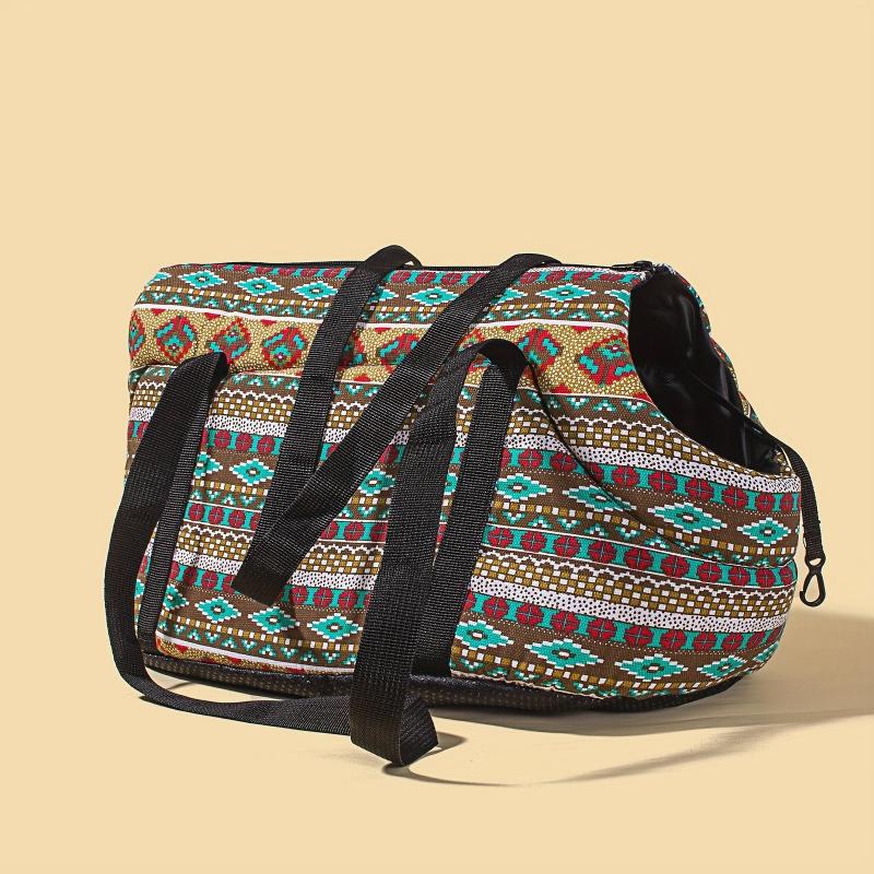 Vintage Style Cat Backpack Carrier Pet Shoulder Bag for Outdoor Travel