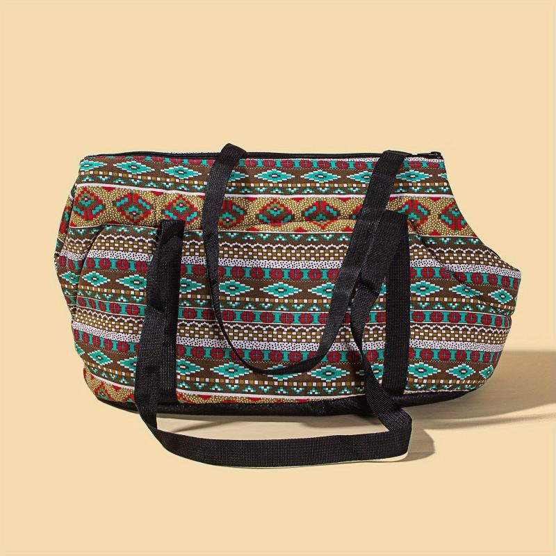 Vintage Style Cat Backpack Carrier Pet Shoulder Bag for Outdoor Travel