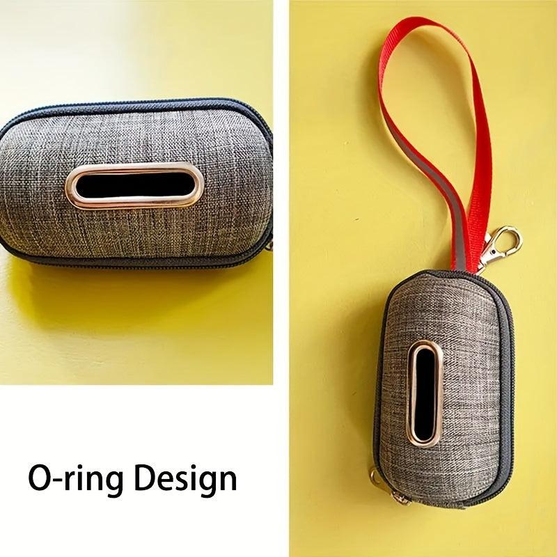 Pet Poop Bag Dispenser with Bags and Scooper