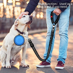 3pcs Set Retractable Dog Car Seatbelts Adjustable Pet Seat Belt