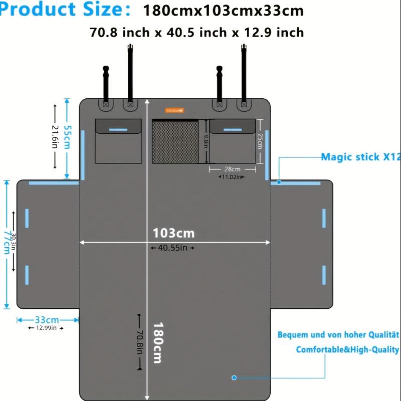 Waterproof SUV Dog Cargo Liner & Organizer