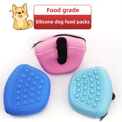 Portable Dog Treat Bag for Outdoor Training and Snacks