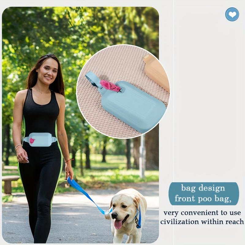 Silicone Dog Treat Bag Pet Training Hands Snack Pouch