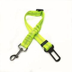 Adjustable Dog Leash Car Seat Belt Retractable Safety Rope
