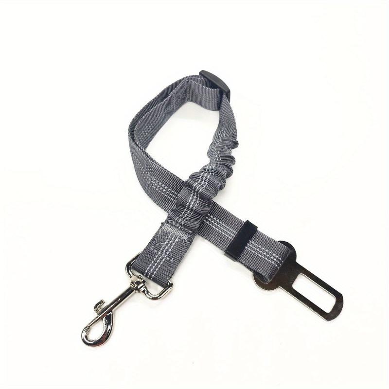 Adjustable Dog Leash Car Seat Belt Retractable Safety Rope