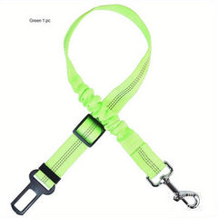 Adjustable Nylon Dog Seat Belt - Keep Your Pet Safe and Secure