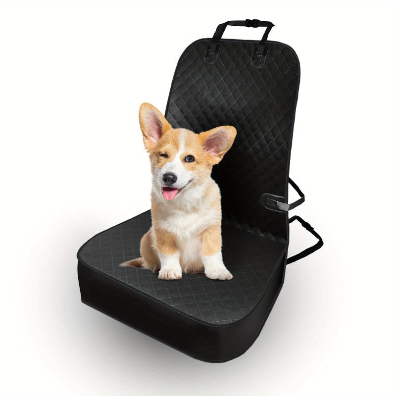 Waterproof Car Front Seat Dog Cover Protector Against Mud Fur Scratches